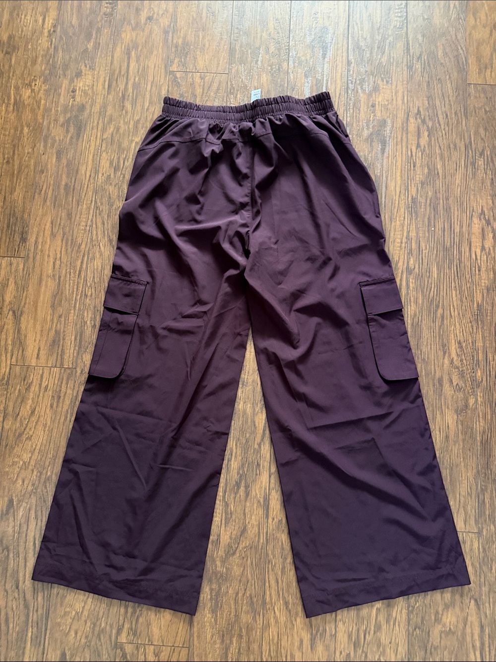 Fabletics Maroon Wide Leg Pants - Picture 3 of 6